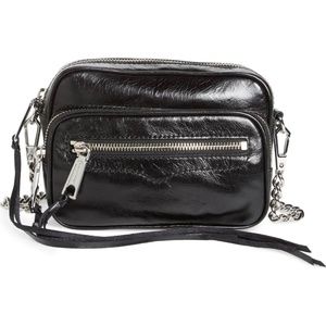 Rebecca Minkoff "Solstice"Leather Crossbdy Bag-NWT